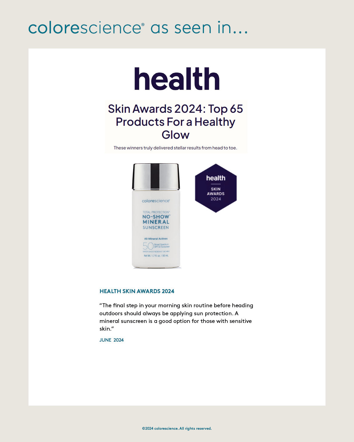 Health Skin Awards 2024