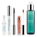 Total Eye 3in1 Renewal Therapy SPF 35 + Total Lash Mascara + Peptide Lip Shine SPF 30 shade Savanna + Barrier Pro 1-Step Cleanser || all