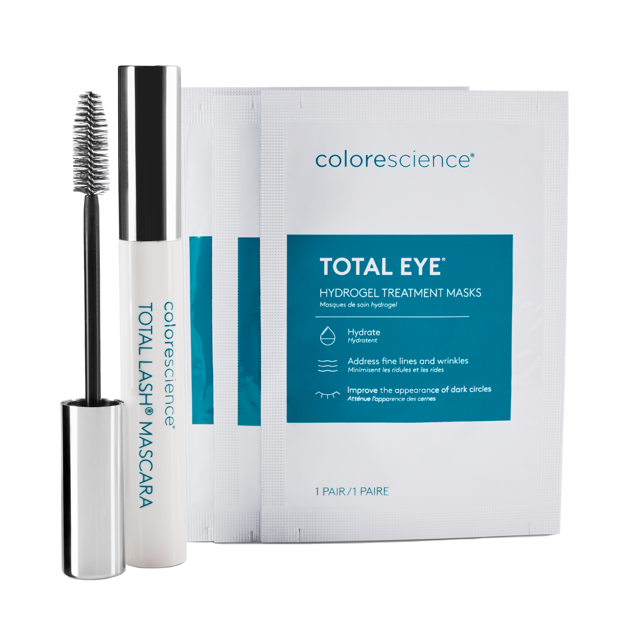 Total Lash Mascara + Total Eye Hydrogel Masks || all